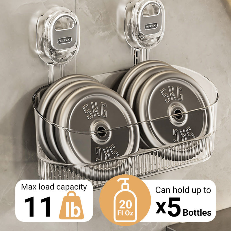 đ„New Upgrade đHot Sale 50% Offđ„Suction Cup Storage Rack with Drain HoleăFactory direct salesă