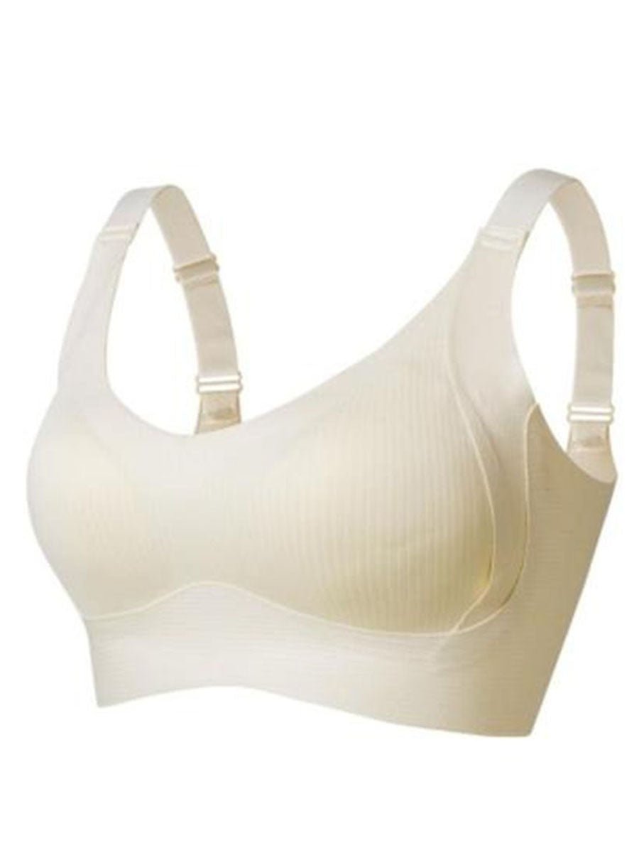 šBuy 1 Get 3 PacksšWomen's Ribbed Push Up Adjustable Wireless Bra