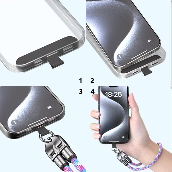 ⚡C to C 240W Charging Cable with Wearable Bracelet Design