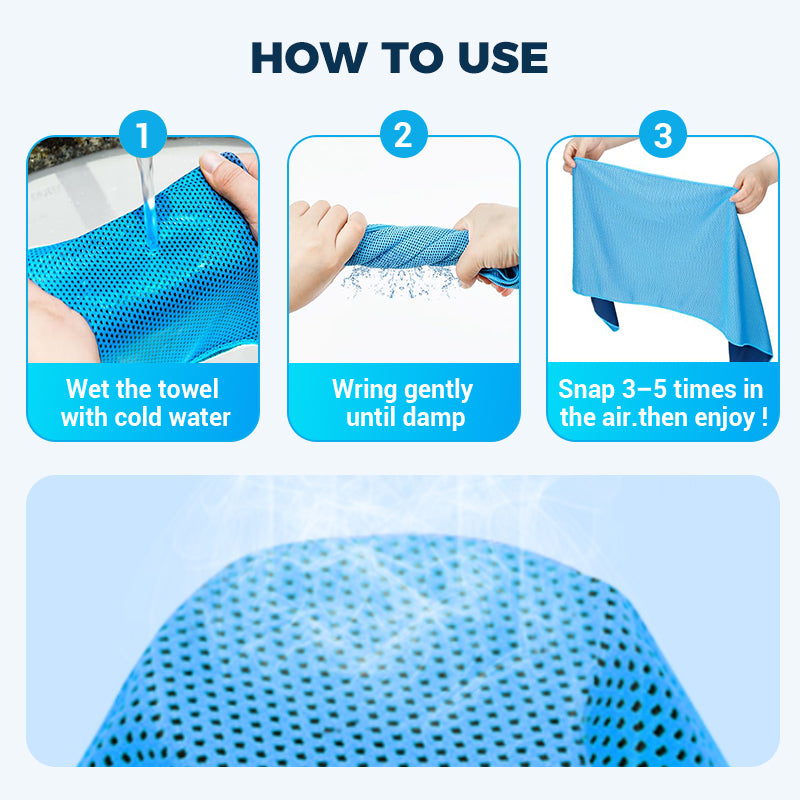 đ„Absorbent Quick-Drying Gym Cooling Towels