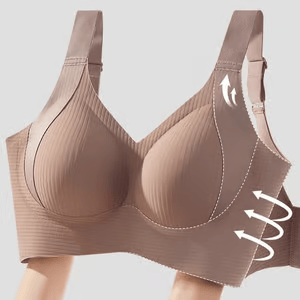 šBuy 1 Get 3 PacksšWomen's Ribbed Push Up Adjustable Wireless Bra