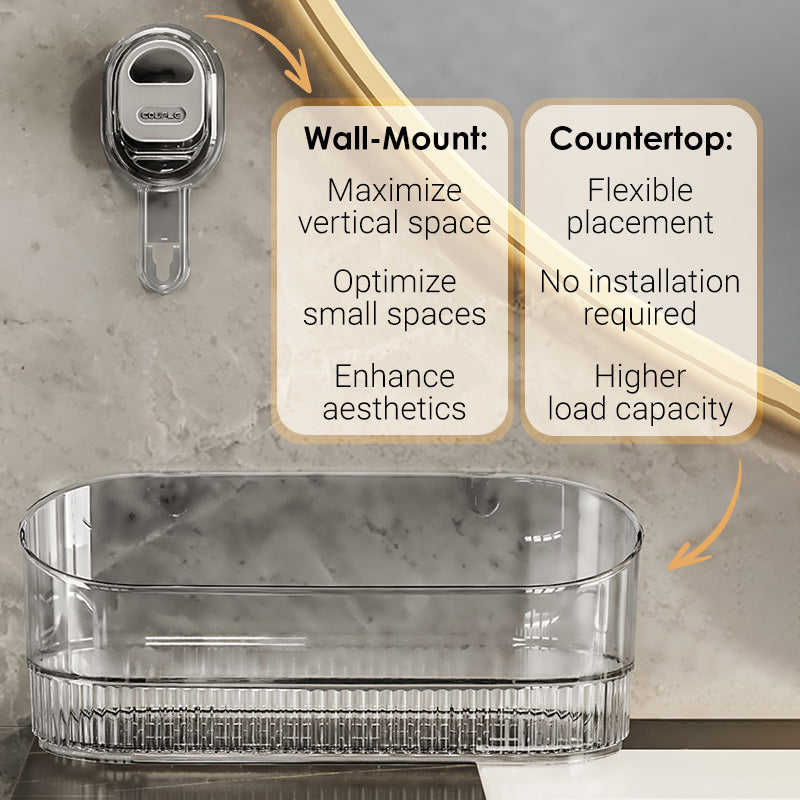 đ„New Upgrade đHot Sale 50% Offđ„Suction Cup Storage Rack with Drain HoleăFactory direct salesă