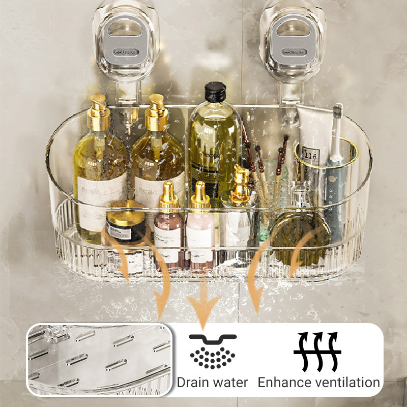 đ„New Upgrade đHot Sale 50% Offđ„Suction Cup Storage Rack with Drain HoleăFactory direct salesă