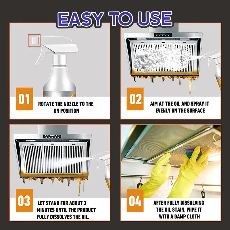 🔥NEW HOT SALE🔥 50%~65% OFF - 🏠Multifunctional Kitchen Foam Cleaner