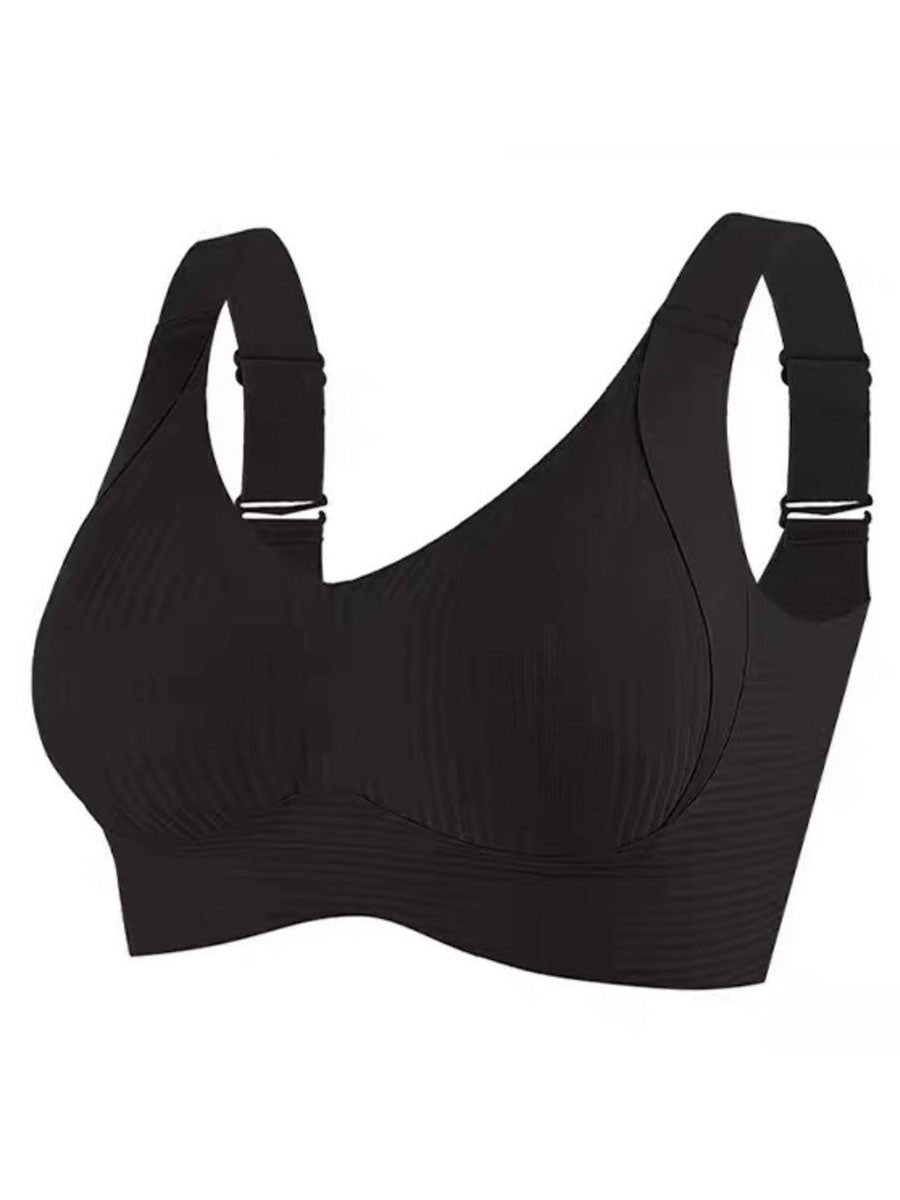 šBuy 1 Get 3 PacksšWomen's Ribbed Push Up Adjustable Wireless Bra