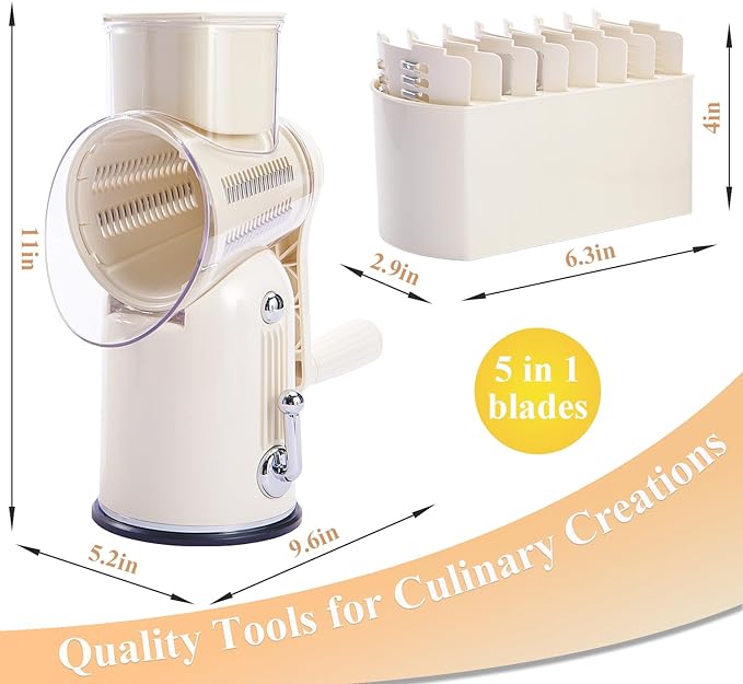💥Ultimate Kitchen Ally👨🍳5 In 1 Food Chopper