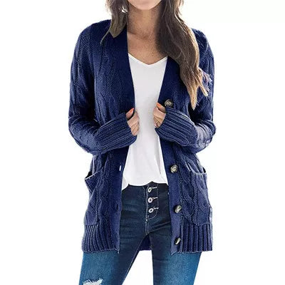 ๐ Last day, 60% off! ๐ฅ Women's Autumn Midi-Length Knit Sweater