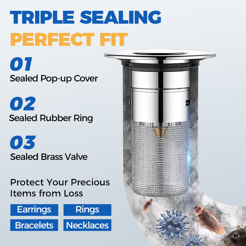 Universal Pop-up Sink Drain Filter(BUY 1 GET 1 FREE)