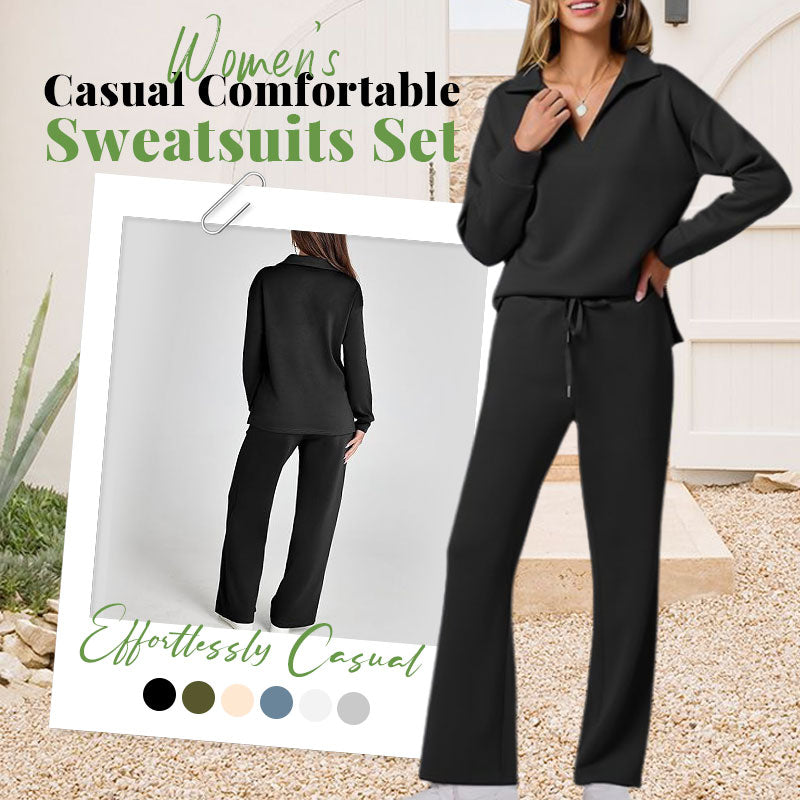 ๐ 60% OFF NOW! ๐ Women's Casual Sweatsuits Set - Soft & Breathable Fabric, Perfect for Lounge or Sport, Relaxed Fit ๐ธ๐ฆ