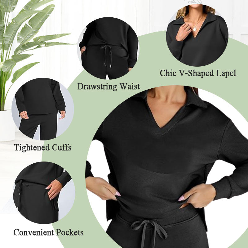 ๐ 60% OFF NOW! ๐ Women's Casual Sweatsuits Set - Soft & Breathable Fabric, Perfect for Lounge or Sport, Relaxed Fit ๐ธ๐ฆ