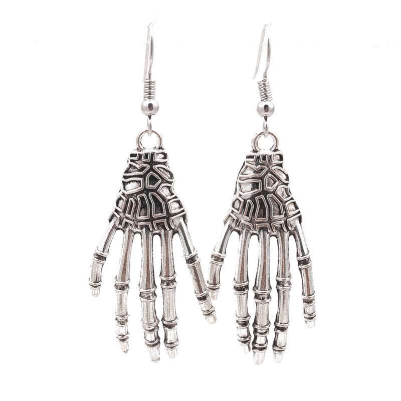🎅 Halloween Pre-sale 🎁Jointed Skeleton Dangle Long Earrings