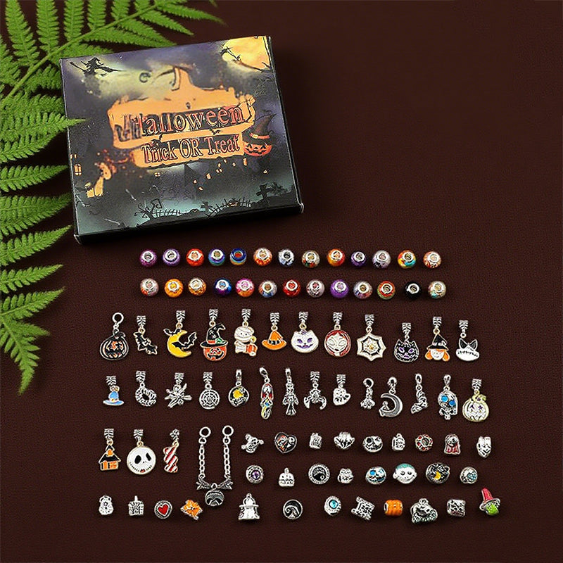 Kids' Halloween DIY Bracelet & Necklace Set