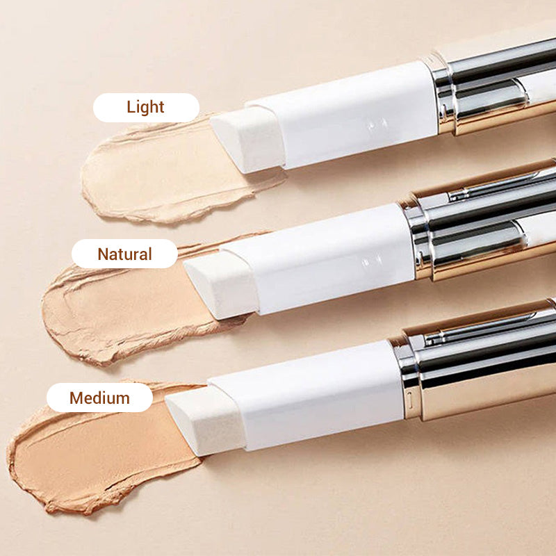 💝 #1 Bestselling🏆Cream Stick V White Double-headed Lightweight Foundation Stick