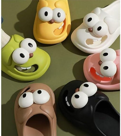 🔥Halloween Gifts🔥3D Big Eye Dog Fun Cartoon Eva Slippers