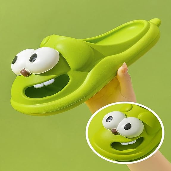 🔥Halloween Gifts🔥3D Big Eye Dog Fun Cartoon Eva Slippers