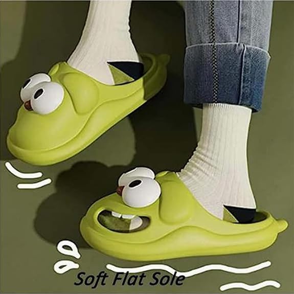 🔥Halloween Gifts🔥3D Big Eye Dog Fun Cartoon Eva Slippers