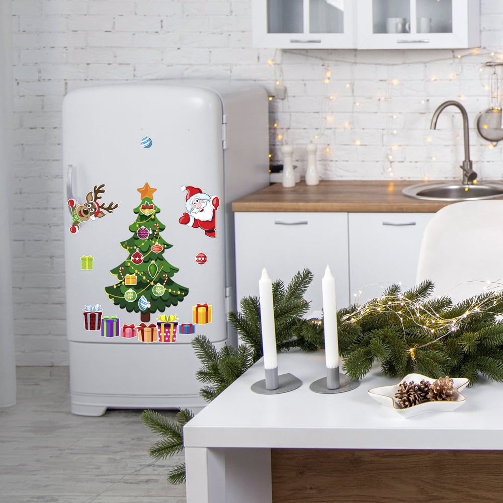 🎁Christmas Sale 50% Off🎅 Christmas Themed Magnetic Sticker🎄Fun, Festive & Family-Friendly!
