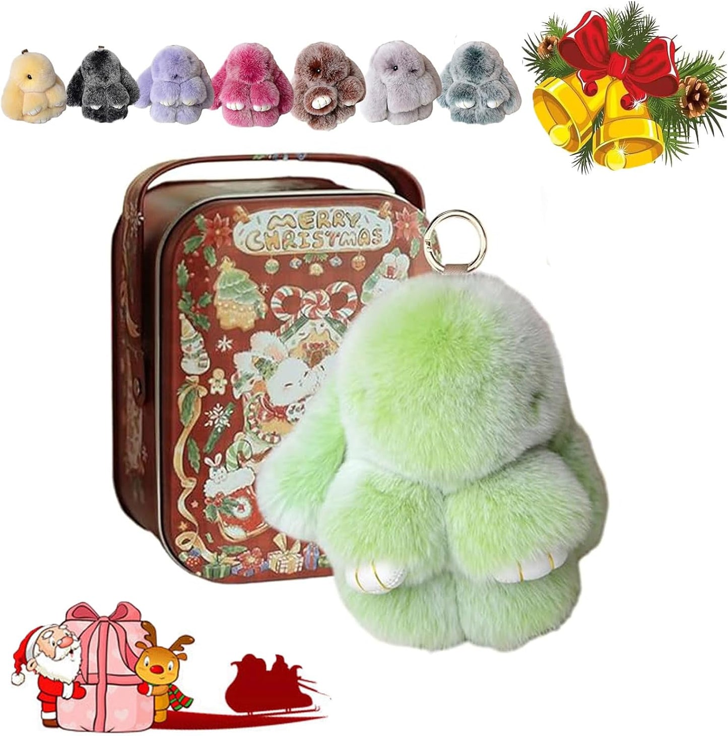 🎅The best Halloween and Christmas gifts💥Handmade Soft BunnyLuLu Charms🐰