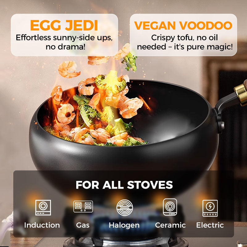 Uncoated Thick Iron Pot——Last Day Special 50% Off⌛