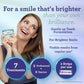 GuruNanda Teeth Whitening Strips - At Home Kit - Infused with Coconut Oil - 7 Treatments