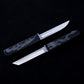 Outdoor Camping Portable Dragon and Phoenix Double Blades