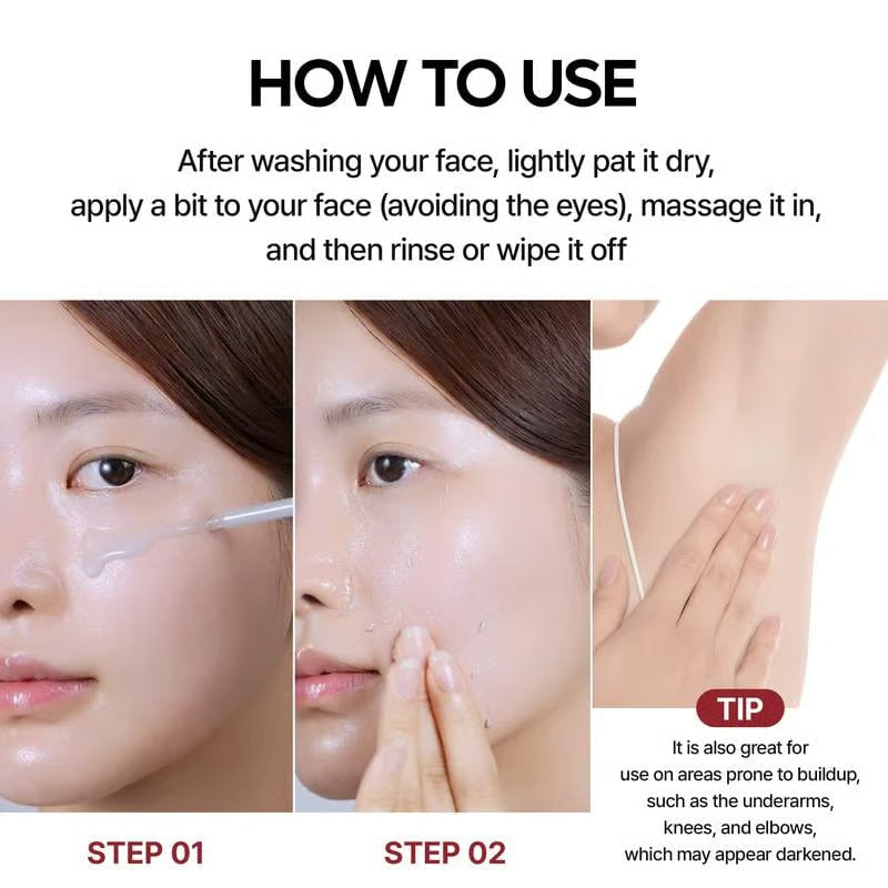 Peel Shot Glow Rice Ampoule Duo - Serums for Brightening, Exfoliating, and Moisturizing - Suitable for All Skin Types