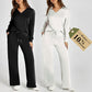 👚 60% OFF NOW! 💖 Women's Casual Sweatsuits Set - Soft & Breathable Fabric, Perfect for Lounge or Sport, Relaxed Fit 🌸📦