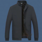 🔥This Week's Special Price:£21.99!!🧥💦Men's Solid Color Zip Up Warm Jacket -❄️Anti-wrinkle, windproof, rainproof and snowproof!
