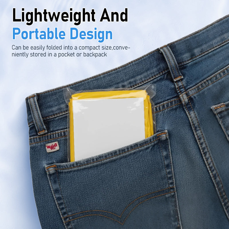 🌧️ BUY 2 GET 1 FREE! ✨ Portable Rain Poncho for Adults - Lightweight & Waterproof, Packable for Emergency or Outdoor Use 🏕️📦